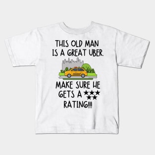 Don't underestimate this old man! Kids T-Shirt